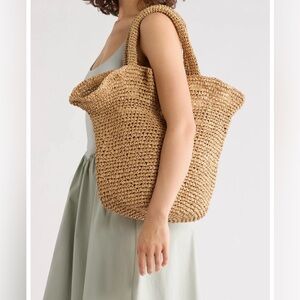 Collection XIIX Tan Woven Tote